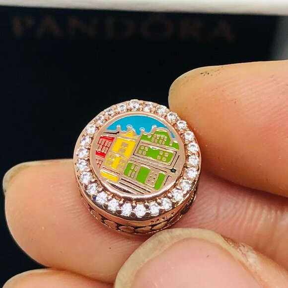 ✨🔥Pandora Rainbow Row Charleston South Carolina Exclusive Charm - Picture 4 of 4